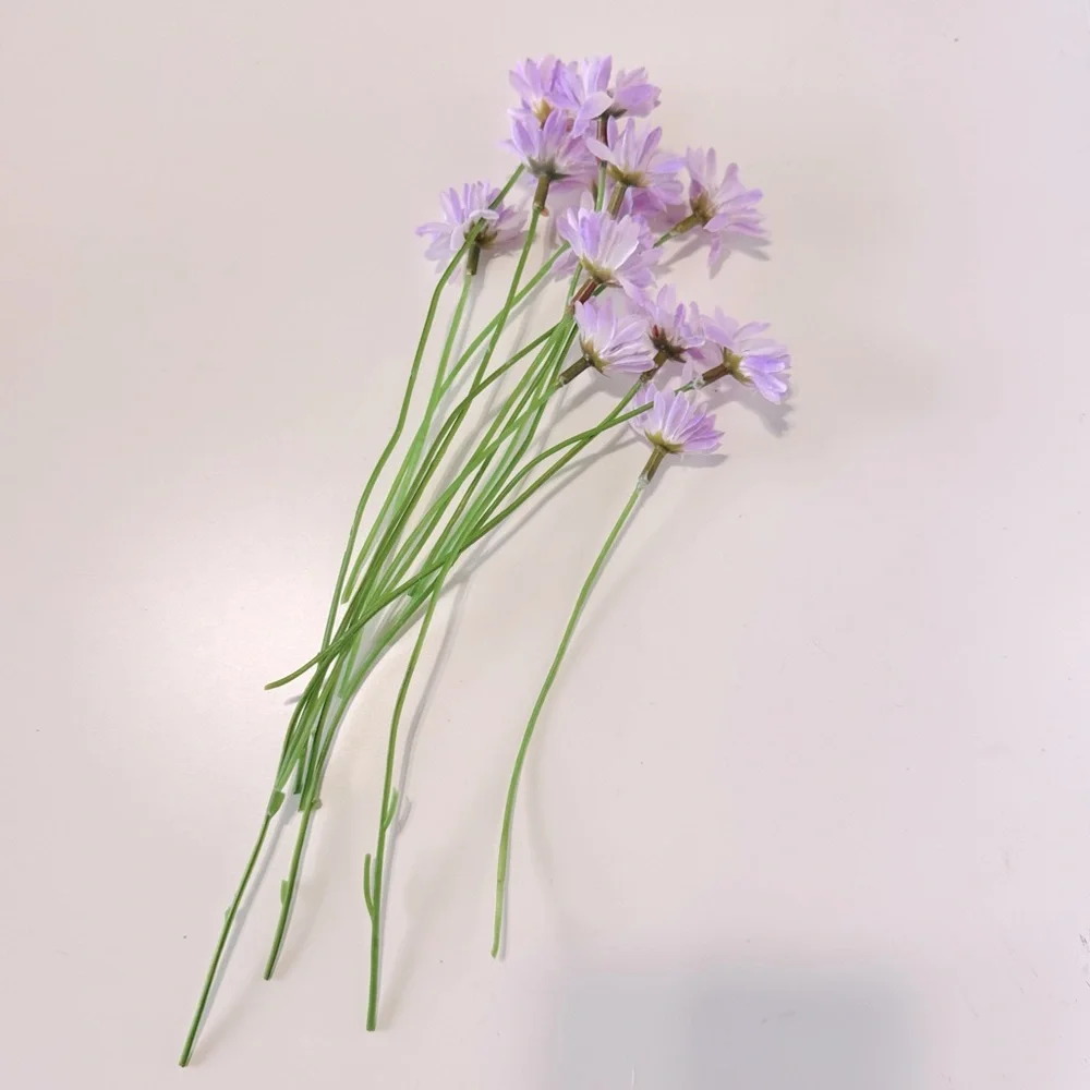 LIFELIKE Purple Daisy Flower Picks Floral Daisies Home Decor Arrangement Wreath